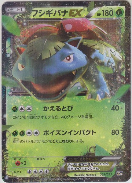 Photo1: Venusaur EX 001/072 20th (1)