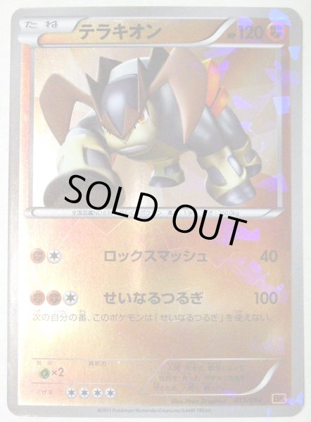 Photo1: Terrakion 013/014 (T Strength Deck) (1)