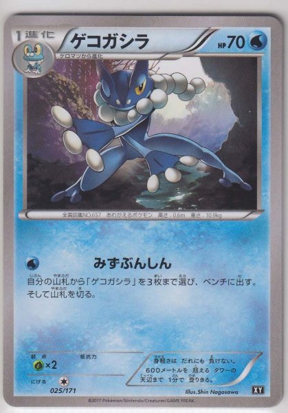 Photo1: Frogadier 025/171 XY (1)