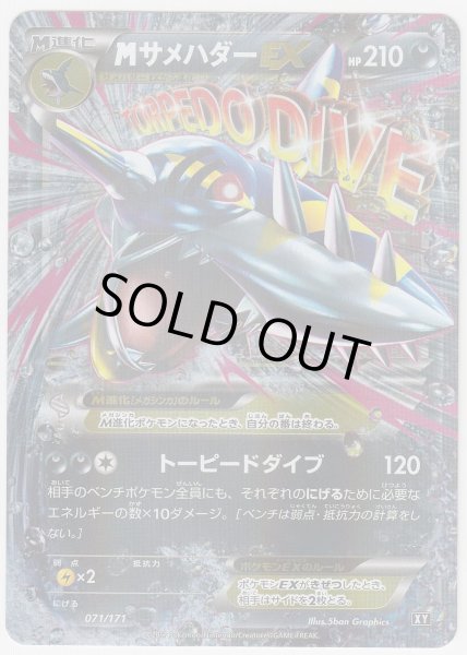 Photo1: M Sharpedo EX 071/171 XY (1)