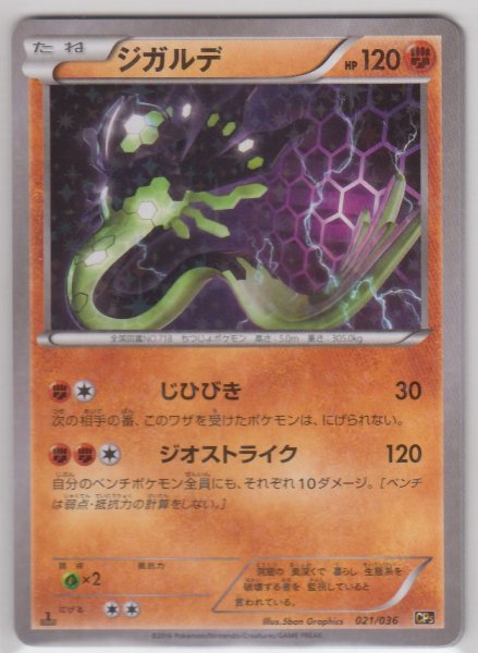 Photo1: Zygarde 021/036 CP5 (1)