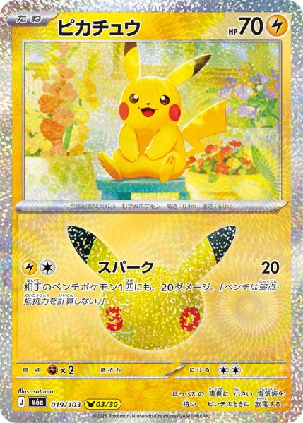 Photo1: Pikachu 019/103 M6a (1)