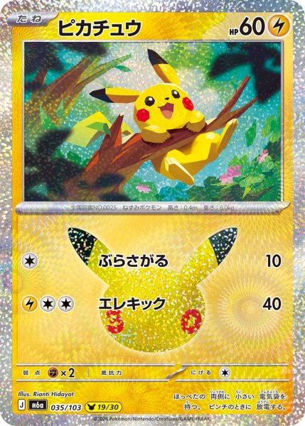 Photo1: Pikachu 035/103 M6a (1)