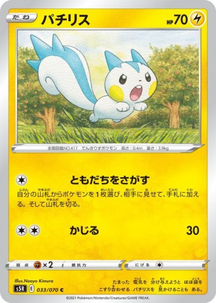 Photo1: Pachirisu 033/070 S5R (1)