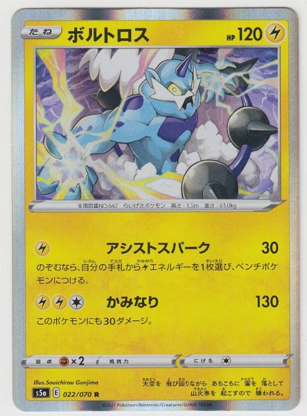 Photo1: Thundurus 022/070 S5a (1)