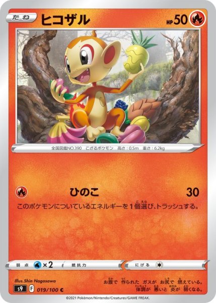 Photo1: Chimchar 019/100 S9 (1)