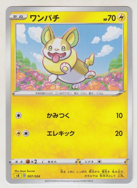 Photo1: Yamper *Not Holo* 007/024 SA (Lightning Set) (1)