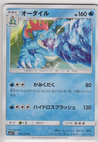 Photo1: Feraligatr 021/072 SM3+ (1)