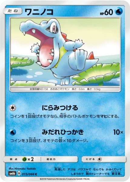 Photo1: Totodile 015/066 SM6b (1)