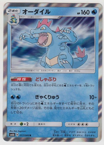 Photo1: Feraligatr 017/066 SM6b (1)