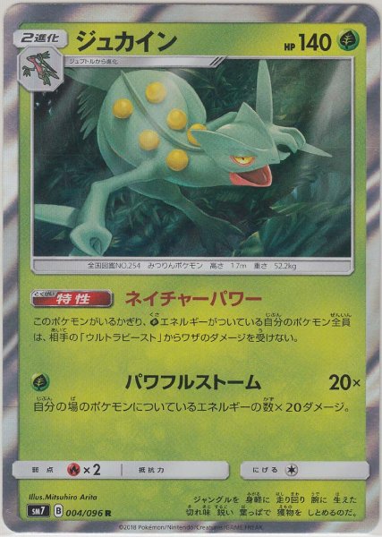 Photo1: Sceptile 004/096 SM7 (1)