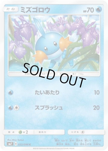 Photo1: Mudkip 022/096 SM7 (1)