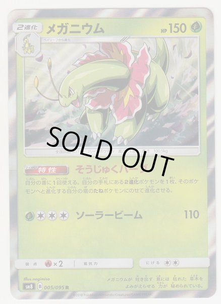 Photo1: Meganium 005/095 SM8 (1)