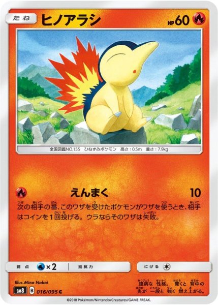 Photo1: Cyndaquil 016/095 SM8 (1)