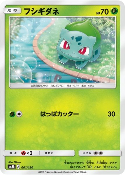 Photo1: Bulbasaur 001/150 SM8b (1)