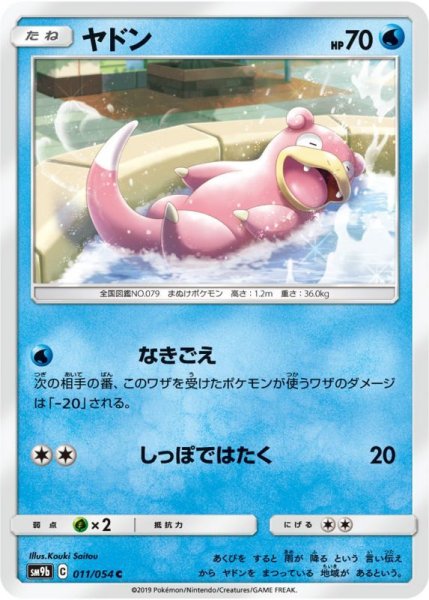 Photo1: Slowpoke 011/054 SM9b (1)