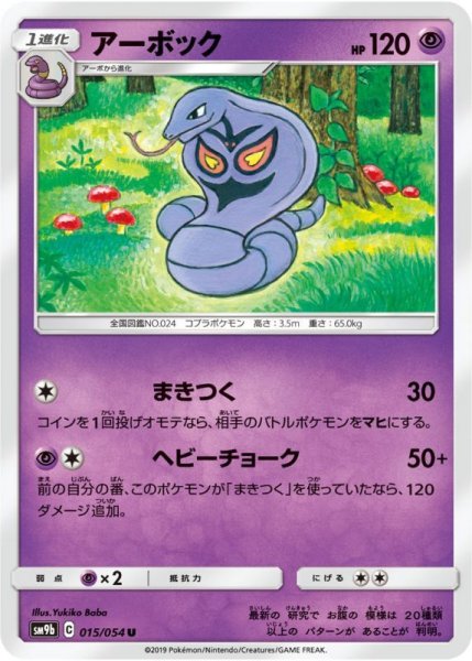 Photo1: Arbok 015/054 SM9b (1)