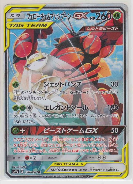 Photo1: Pheromosa & Buzzwole GX 056/054 SM9b (1)