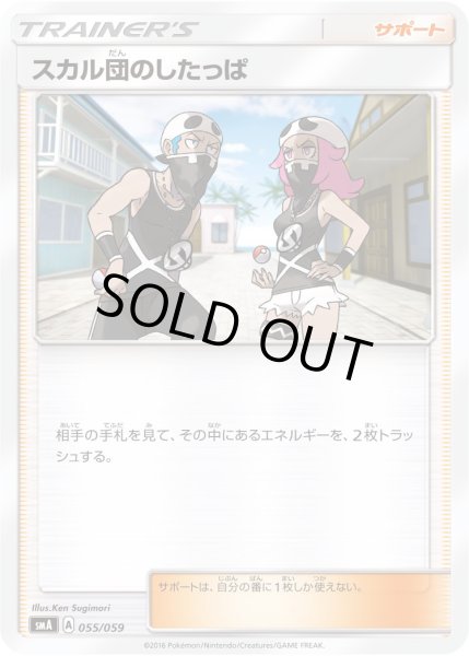 Photo1: Team Skull Grunt 055/059 SMA (1)