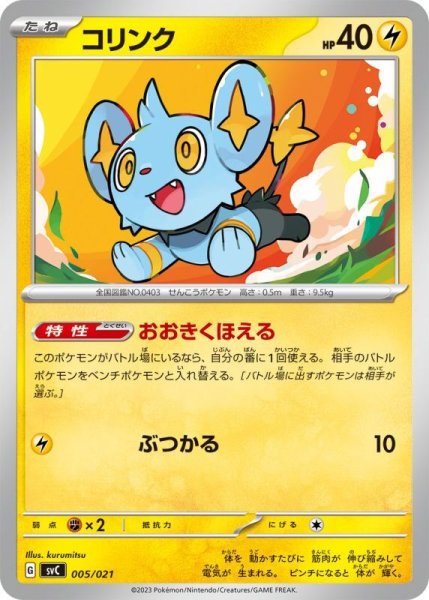 Photo1: Shinx 005/021 SVC (1)