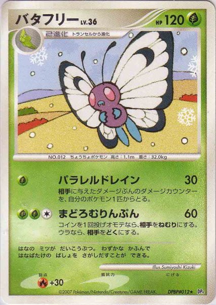 Photo1: Butterfree DPBP#012 (1)