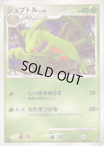 Photo1: Grovyle 002/014 (G Deck) 1st (1)