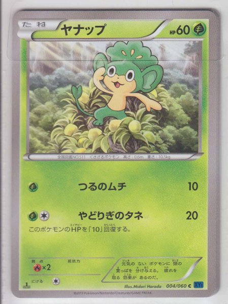 Photo1: Pansage 004/060 XY1 1st   (1)