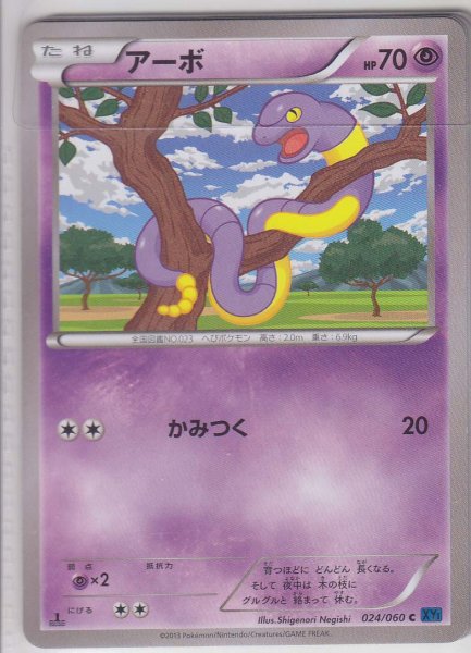 Photo1: Ekans 024/060 XY1 1st   (1)