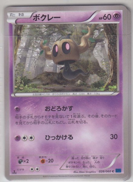 Photo1: Phantump 028/060 XY1 1st   (1)