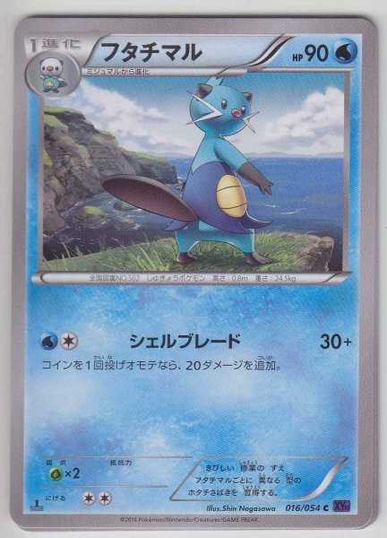 Photo1: Dewott 016/054 XY11 1st   (1)