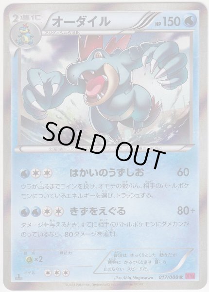 Photo1: Feraligatr 017/088 XY4 1st (1)