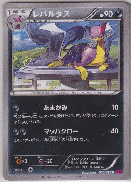 Photo1: Liepard 056/088 XY4 1st (1)