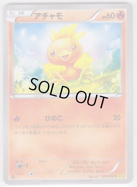 Photo1: Torchic 017/070 XY5 1st   (1)
