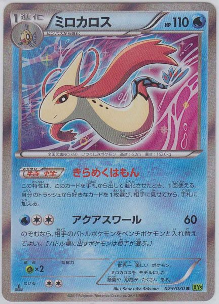 Photo1: Milotic 023/070 XY5 1st   (1)