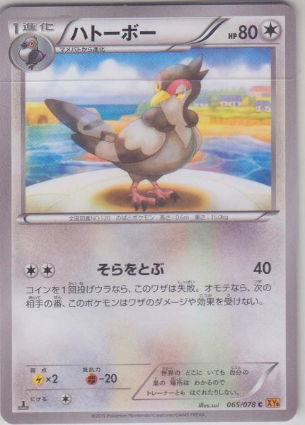 Photo1: Tranquill 065/078 XY6 1st (1)