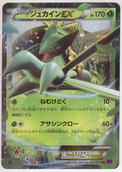 Photo1: Sceptile EX 007/081 XY7 1st (1)