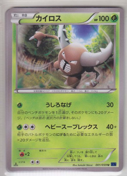 Photo1: Pinsir 001/059 XY8 1st   (1)