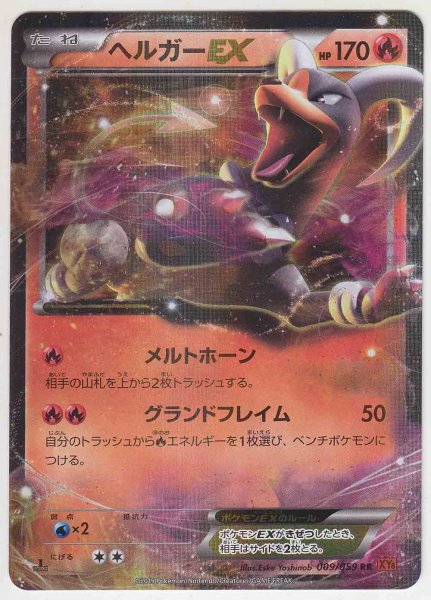 Photo1: Houndoom EX 009/059 XY8 1st   (1)