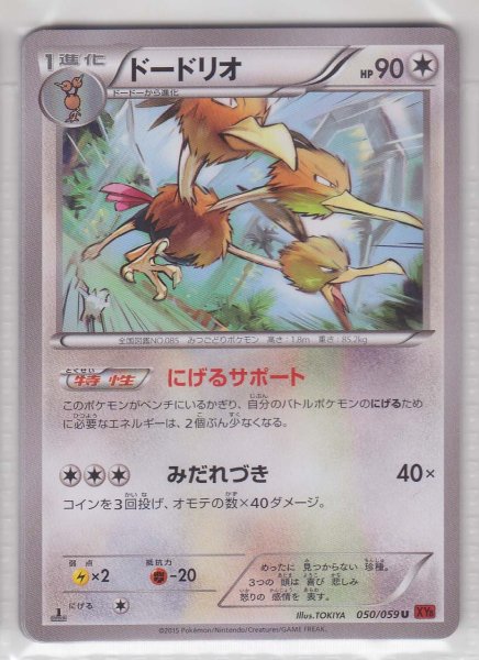 Photo1: Dodrio 050/059 XY8 1st   (1)