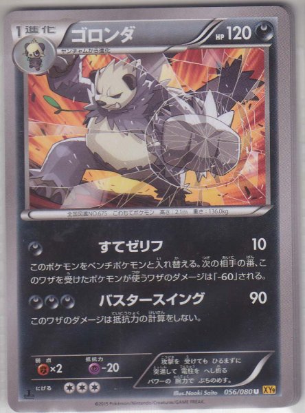 Photo1: Pangoro 056/080 XY9 1st (1)