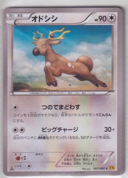 Photo1: Stantler 067/080 XY9 1st (1)